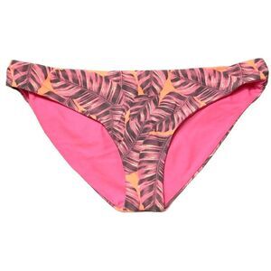 Mandalay Palm Leaf Print Hipster Bikini Bottom Size Medium NEW